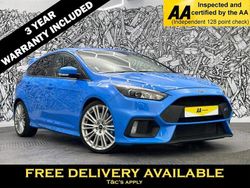 Blue Used 2017 Ford Focus RS Hatchback | £24,295 (Fair price)