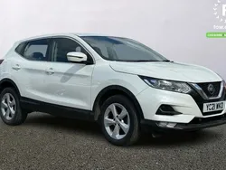 White Used 2020 Nissan Qashqai Acenta Premium SUV | £14,599 (Good price)
