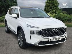 White Used 2023 Hyundai Santa Fe Ultimate SUV | £33,999
