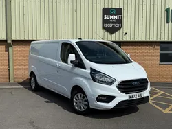White Used 2022 Ford Transit Custom Limited Van | £20,550 (Expensive)
