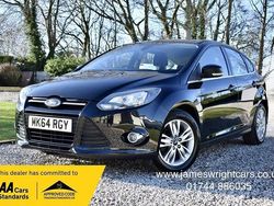 Black Used 2014 Ford Focus Titanium Hatchback | £4,045 (Fair price)