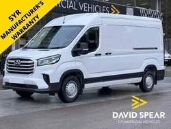 White New 2025 Maxus V90 Van | £20,990 (Expensive)