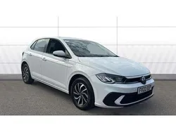 White Used 2022 VW Polo Life Hatchback | £16,966 (Fair price)