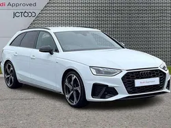 White Used 2023 Audi A4 Black Edition Estate | £28,999 (Fair price)