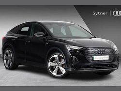 Black Used 2024 Audi Q4 Sportback e-tron Black Edition SUV | £38,750 (Good price)