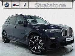 Black Used 2021 BMW X7 M Sport SUV | £51,449 (Good price)