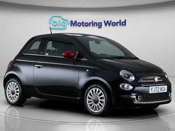 Black Used 2022 Fiat 500 Red Hatchback | £10,500 (Fair price)