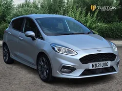 Moondust silver Used 2021 Ford Fiesta ST-Line Hatchback | £11,699 (Fair price)