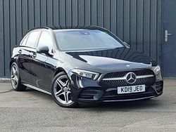 Black Used 2019 Mercedes A200 AMG line Hatchback | £15,298 (Fair price)