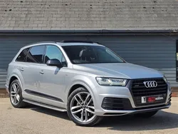 Silver Used 2017 Audi Q7 S-Line SUV | £28,689 (Fair price)