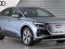 Blue Used 2024 Audi Q4 e-tron Sport SUV | £32,098
