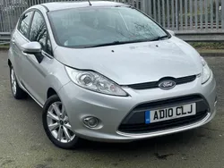 Silver Used 2010 Ford Fiesta Zetec Hatchback | £4,175 (Fair price)