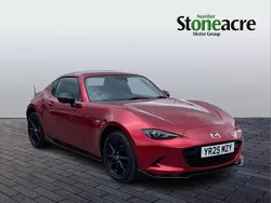 Red Used 2025 Mazda MX5 Exclusive-Line Cabriolet | £26,949 (A bit pricey)