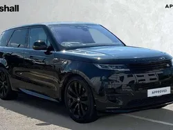 Metallic santorini black Used 2023 Land Rover Range Rover Sport First Edition SUV | £93,212 (Good price)
