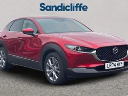 Red Used 2024 Mazda CX-30 Exclusive-Line SUV | £22,000 (Fair price)