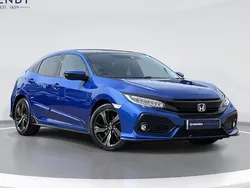Blue Used 2018 Honda Civic Sport Plus Hatchback | £17,999 (A bit pricey)