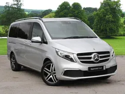 Brilliant silver metallic Used 2022 Mercedes V220 MPV | £52,900 (Fair price)