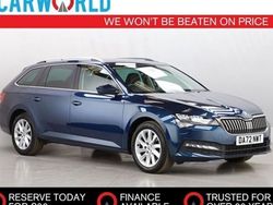 Blue Used 2022 Skoda Superb SE Technology Estate | £23,640