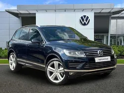Blue Used 2017 VW Touareg R-line Plus SUV | £20,491 (Super price)
