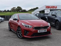 Red Used 2020 Kia ProCeed GT-Line Hatchback | £10,982 (Fair price)