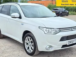 White Used 2015 Mitsubishi Outlander P-HEV Estate | £7,980 (Good price)
