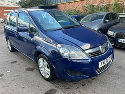 Blue Used 2013 Vauxhall Zafira MPV | £2,995 (Fair price)