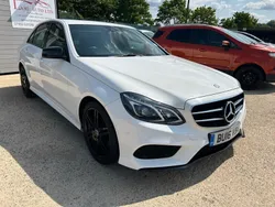 White Used 2016 Mercedes E220 AMG Sedan | £11,995 (Fair price)
