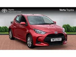 Red Used 2023 Toyota Yaris Hybrid Hatchback | £16,495 (Good price)