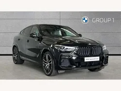 Black Used 2022 BMW X6 M Sport SUV | £46,990 (Fair price)