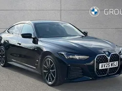Black Used 2025 BMW 420 Gran Coupé M Sport Coupe | £38,995 (A bit pricey)