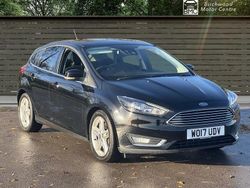 Black Used 2017 Ford Focus Titanium Hatchback | £5,999 (Good price)