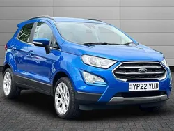 Blue Used 2022 Ford Ecosport Titanium SUV | £12,750 (Fair price)