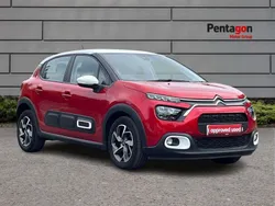 Red Used 2021 Citroën C3 PureTech Hatchback | £10,248 (Fair price)