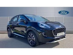Black Used 2023 Ford Puma Gen-E Titanium SUV | £18,813 (Fair price)