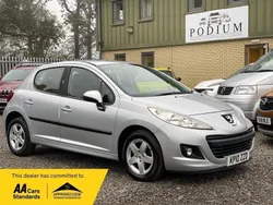 Silver Used 2010 Peugeot 207 Hatchback | £2,350 (Fair price)
