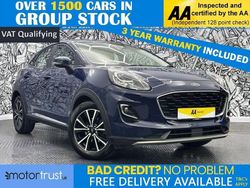 Blue Used 2023 Ford Puma Titanium SUV | £14,395 (Good price)