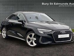 Black Used 2023 Audi A3 S-Line Sedan | £23,833 (Fair price)