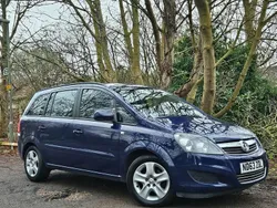 Blue Used 2013 Vauxhall Zafira MPV | £1,995 (Good price)