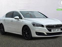 White Used 2017 Peugeot 508 GT-line Sedan | £8,799 (Good price)