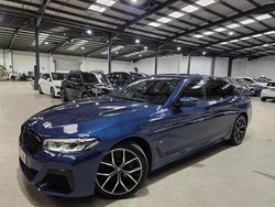 Blue Used 2021 BMW 530e M Sport Sedan | £22,440 (Fair price)