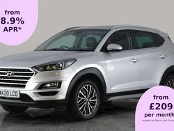 Silver Used 2020 Hyundai Tucson Premium SUV | £14,263 (Fair price)