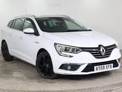 White Used 2019 Renault Mégane GrandTour Iconic Estate | £7,775 (Good price)