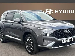 Grey Used 2023 Hyundai Santa Fe Ultimate SUV | £28,435 (Fair price)