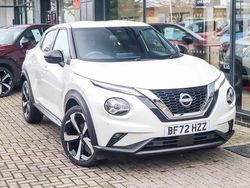 White Used 2022 Nissan Juke Tekna SUV | £15,105 (Fair price)