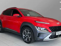 Red Used 2021 Hyundai Kona Ultimate SUV | £19,105 (Fair price)