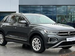 Indium grey metallic Used 2024 VW T-Roc Style SUV | £21,933 (Fair price)