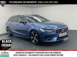 Blue Used 2019 Volvo V90 R-Design Estate | £15,940 (Fair price)