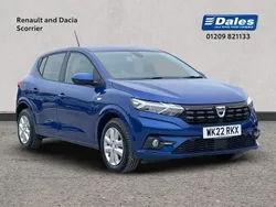 Metallic iron blue Used 2022 Dacia Sandero Comfort Hatchback | £11,750 (Fair price)