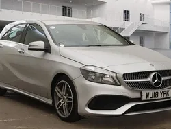 Silver Used 2018 Mercedes A160 AMG line Hatchback | £12,995 (Good price)