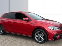 Red Used 2024 VW Polo R-line Hatchback | £17,641 (Fair price)